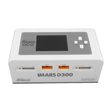 GENS ACE ŁADOWARKA IMARS D300 300W 700W DO MODELI RC Z G-TECH CHANNEL AC/DC