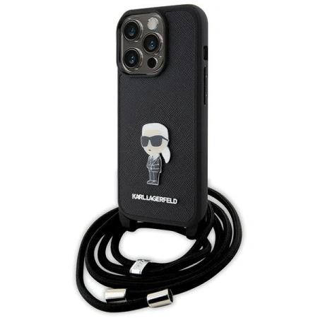 KARL LAGERFELD ETUI KLHCP15LSASKNPSK DO IPHONE 15 PRO 6.1 MONOGRAM SAFFIANO