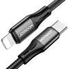 Joyroom kabel do szybkiego ładowania / transmisji danych USB Typ C - Lightning PD 20W 2m czarny (S-2024N1-PD)