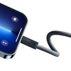 Baseus kabel do iPhone USB Typ C - Lightning 2m, Power Delivery 20W szary (CALD000116)