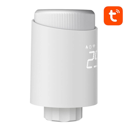 AVATTO GŁOWICA TERMOSTATYCZNA ZIGBEE TRV10 DO ZARZĄDZANIA OGRZEWANIEM TUYA