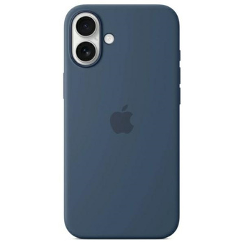 Etui Apple MYY23ZM/A iPhone 16 6.1      MagSafe granatowy/denim Silicone Case