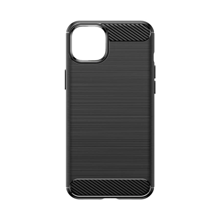 HURTEL ELASTYCZNE ETUI DO IPHONE 15 PLUS CASE KARBON OCHRONA ANTYPOŚLIZGOWE
