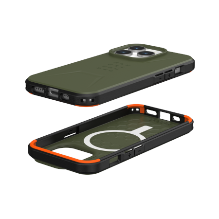 UAG Civilian Magsafe - obudowa ochronna do iPhone 15 Pro (olive)