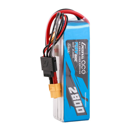 GENS ACE G-TECH AKUMULATOR 2800MAH 14.8V 60C 4S1P DO DRONÓW MODELI RC XT60