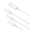 BASEUS KABEL USB 3.5A DO LIGHTNING DO IPHONE SZYBKIE ŁADOWANIE 0.5M DO IPAD