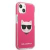 Karl Lagerfeld KLHCP13STPECPI iPhone 13 mini 5,4" hardcase fuksja/fuschia Choupette Head