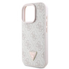 GUESS ETUI CASE HARDCASE DO IPHONE 16 PRO MAX 6.9 SKÓRZANE Z BROKATEM
