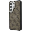 Etui Guess 4G Embossed Ring MagSafe do   Samsung Galaxy S26 Ultra brązowy