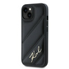 KARL LAGERFELD ETUI HARDCASE DIAGONAL QUILTED SCRIPT DO IPHONE 15 14 13 6.1