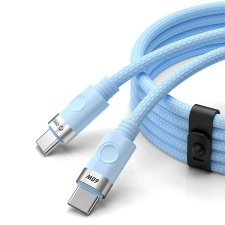 ORICO KABEL USB-C DO USB-C 1M 60W DO LAPTOPÓW TELEFONÓW 3A SZYBKA ŁADOWANIE