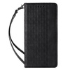Magnet Strap Case etui Samsung Galaxy A23 5G pokrowiec z klapką portfel mini smycz podstawka czarne