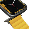 UNIQ pasek Revix Apple Watch Series1/2/3/4/5/6/7/8/9/SE/SE2/Ultra/Ultra 2 42/44/45/49mm. Reversible Magnetic musztardowy-khaki/mustard-khaki