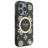 GUESS POKROWIEC HARDCASE DO IPHONE 16 PRO 6.3 DO MAGSAFE PEONY ON