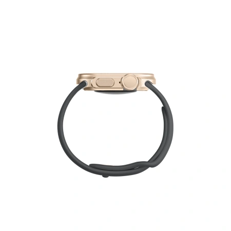 Etui metalowe AMAZINGTHING Titan Pro na Apple Watch 11 46mm aluminiowe - złote