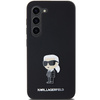 KARL LAGERFELD ETUI SILIKONOWE DO SAMSUNG GALAXY S24 S921 Z METALOWYM PINEM