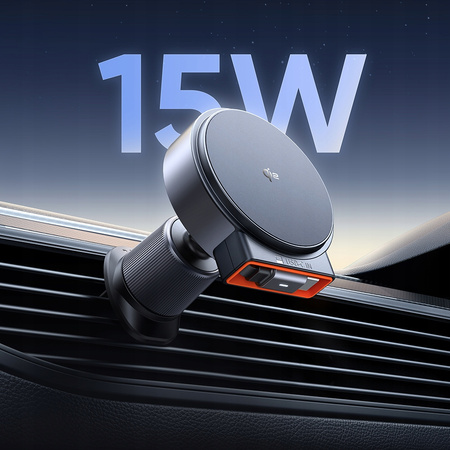 MCDODO UCHWYT SAMOCHODOWY NA TELEFON ŁADOWARKA INDUKCYJNA DO MAGSAFE QI2