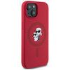 KARL LAGERFELD ETUI SILICONE KARL&CHOUPETTE DO IPHONE 15 DO MAGSAFE