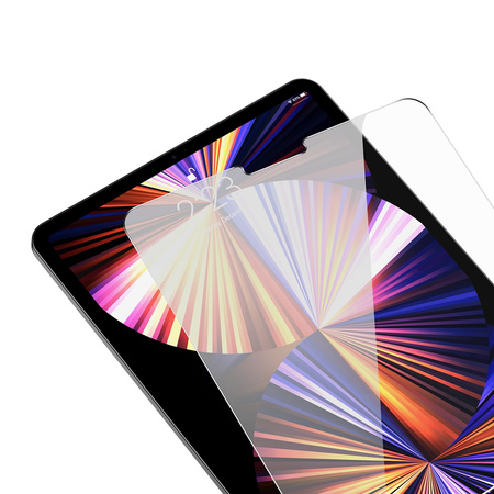 Baseus 2x Full-glass film 0,3mm szkło hartowane do iPad Pro 11" 2021 (5 gen.) / 2020 (4 gen.) / 2018 (3 gen.) i iPad Air 4/Air 5 10.9" z zestawem montażowym