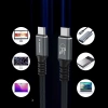 Kabel Wozinsky WPS-UY41S USB-C USB4 40Gb/s 240W 1m 4K - czarny