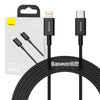 BASEUS KABEL USB-C DO LIGHTNING IPHONE IPAD APPLE 20W PD 2M SUPERIOR SERIES