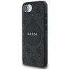 GUESS ETUI TPU POKROWIEC DO IPHONE 16E 4G CIRCLE CLASSIC LOGO DO MAGSAFE