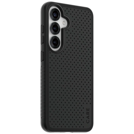 Etui CARE by PanzerGlass Feature Heat Beat do Samsung Galaxy S25 - czarny