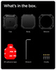 Spigen Tough Armor IP 4 Pack, black - AirTag