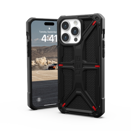 UAG Monarch - obudowa ochronna do iPhone 15 Pro Max (kevlar black)