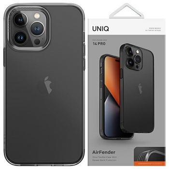 Etui Uniq Air Fender na iPhone 14 Pro - szare tinted