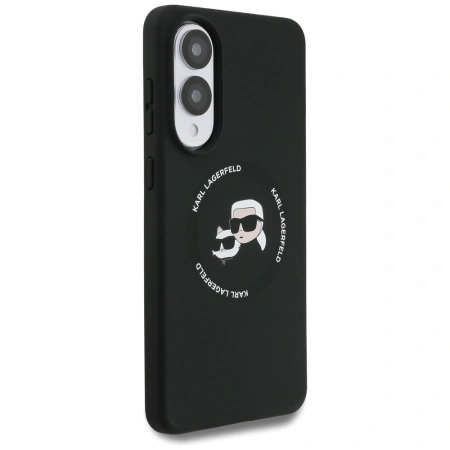 KARL LAGERFELD ETUI SILIKONOWE DO SAMSUNG GALAXY S25 EDGE MAGSAFE HEADS
