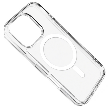 Etui silikonowe Puro Lite Mag MagSafe do iPhone 16 Pro - przezroczyste