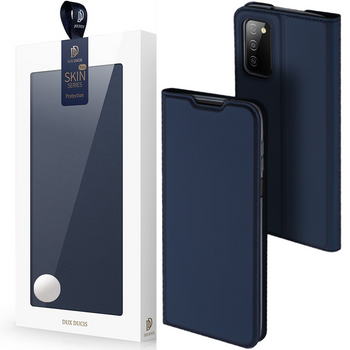 Dux Ducis Skin Pro kabura etui pokrowiec z klapką Samsung Galaxy A03s niebieski