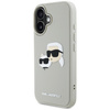 KARL LAGERFELD ETUI RUBBER DOUBLE HEADS DO IPHONE 16 OCHRONNE Z 3D DESIGNEM