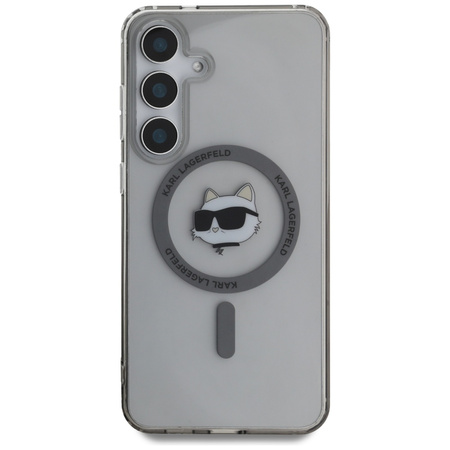 KARL LAGERFELD ETUI BUTTON CHOUPETTE DO SAMSUNG GALAXY S25 DO MAGSAFE