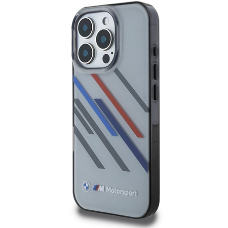 BMW ETUI HARDCASE MOTORSPORT IML RANDOM STRIPES DO IPHONE 16 PRO 6.3