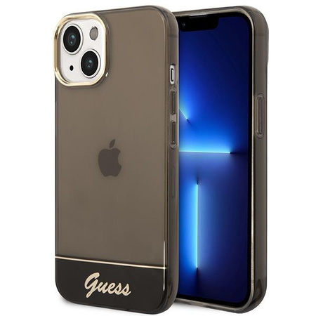 Guess GUHCP14MHGCOK iPhone 14 Plus 6,7" czarny/black hardcase Translucent