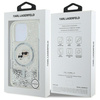KARL LAGERFELD CASE DO IPHONE 16 PRO MAX 6.9 DO MAGSAFE Z LIQUID GLITTER
