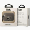Etui Karl Lagerfeld KKLAP2HNIKTCK na AirPods Pro 2 cover - czarne Ikonik Etui Karl Lagerfeld