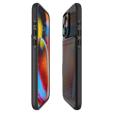 SPIGEN SLIM ARMOR CS IPHONE 15 PRO BLACK
