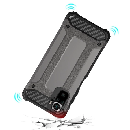 HURTEL POKROWIEC HYBRID ARMOR DO XIAOMI POCO M4 PRO 5G OCHRONA PANCERNE