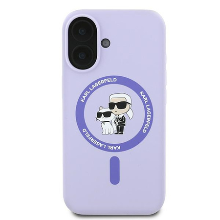 KARL LAGERFELD ETUI HARDCASE SILICONE POKROWIEC DO IPHONE 16 PLUS