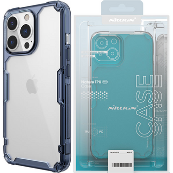 Nillkin Nature Pro etui do iPhone 13 Pro Max pancerna obudowa pokrowiec niebieski