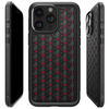 Etui Spigen Cryo Armor na iPhone 15 Pro Max - czarno-czerwone