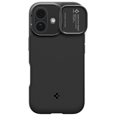 Etui Spigen Optik Armor Mag MagSafe do   iPhone 17 czarny