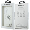 Etui Karl Lagerfeld IML Peekaboo         Choupette MagSafe do Samsung Galaxy S26 przezroczysty