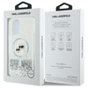 KARL LAGERFELD ETUI TRANSPARENT DO IPHONE 16 6.1 DO MAGSAFE Z LIQUID