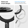 SPIGEN ONETAP RING MAGNETYCZNY Z TECHNOLOGIĄ DO MAGSAFE KARBONOWY POKROWIEC