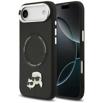 Etui Karl Lagerfeld Karl & Choupette     Pins MagSafe do iPhone Air czarny