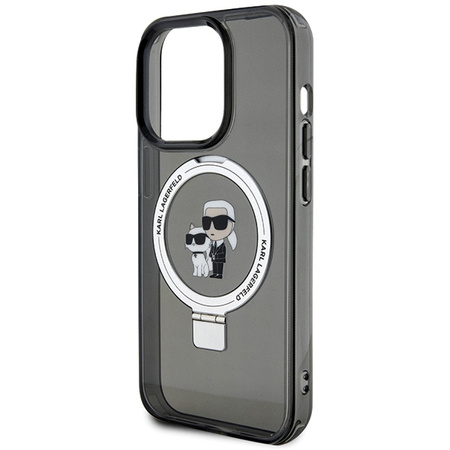 KARL LAGERFELD ETUI HARDCASE DO IPHONE 13 PRO 6.1 RING STAND DO MAGSAFE